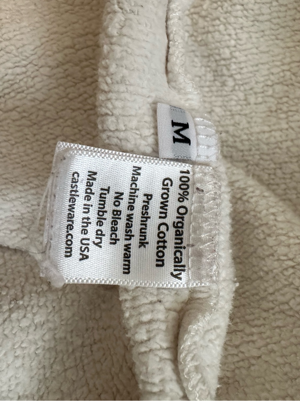 Castleware Baby Organic Cotton Sleeper Bag sleep sack size medium - Picture 3 of 3